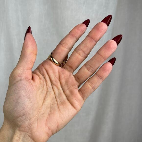 🚫SOLD🚫 NWOT Gold Tone Ring Red Green Bloodstone Oval Stone Size 6 - Picture 13 of 16